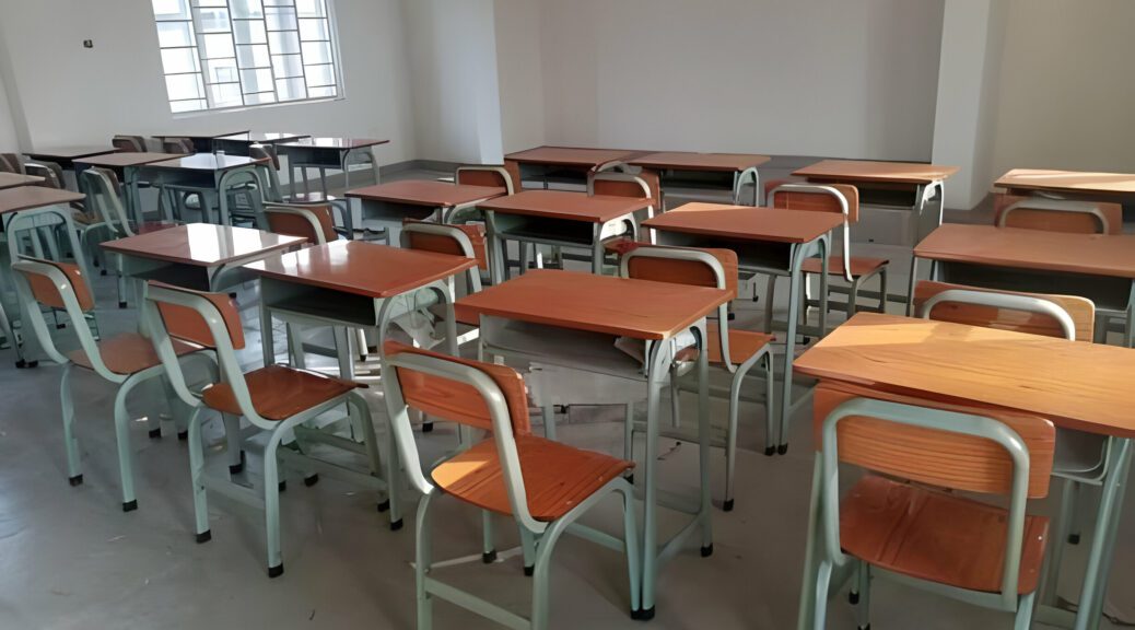 empty classroom