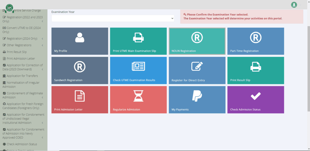 JAMB Profile Dashboard