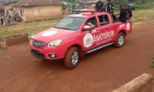 Amotekun saves five kidnapped victims