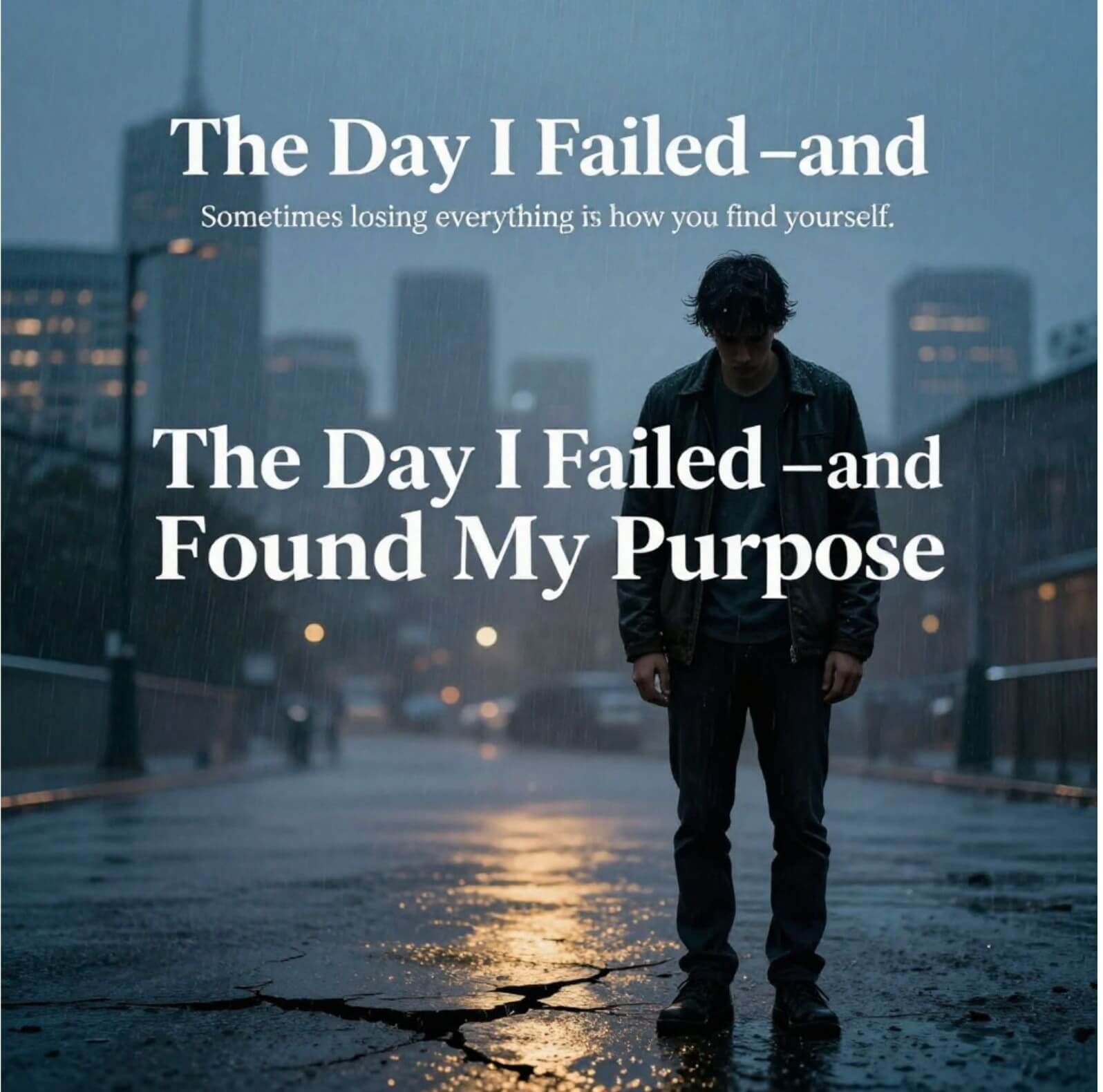 The Day I Failed—and Finally Found My Purpose