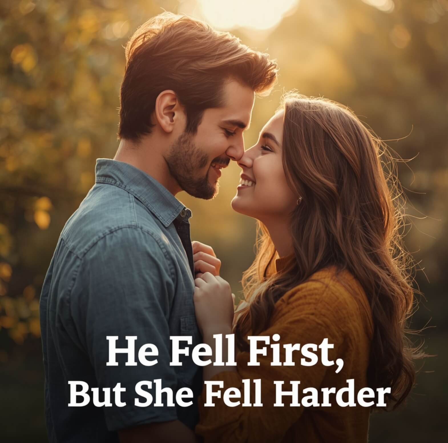 He Fell First, But She Fell Harder