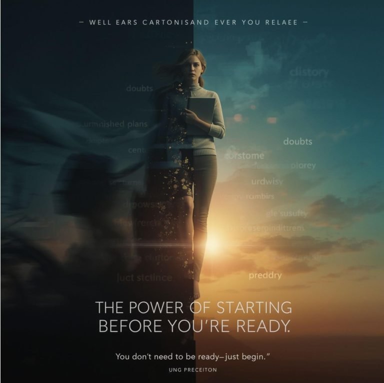 The Power of Starting Before You’re Ready