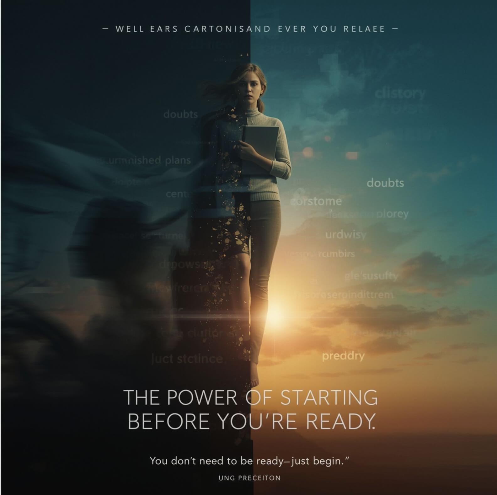 The Power of Starting Before You’re Ready